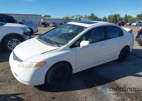 2008 Honda Civic Ex из США, поврежденный, VIN 1HGFA16858L049670